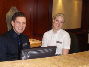cruise ship hotel staff photo