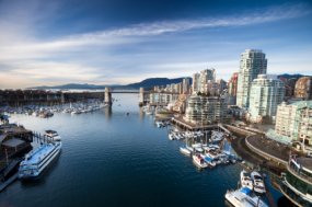 Vancouver cruise harbor photo