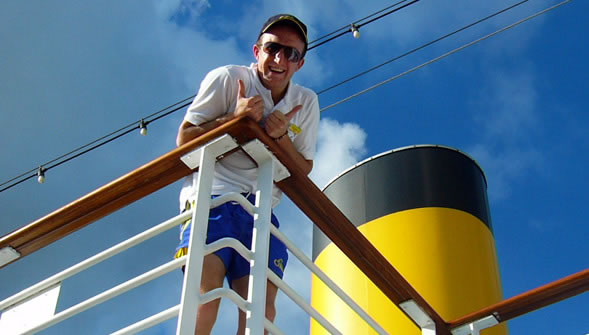Working on a Cruise Ship photo